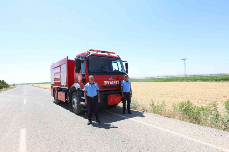 Tarım Arazilerinde İtfaiye Nöbeti