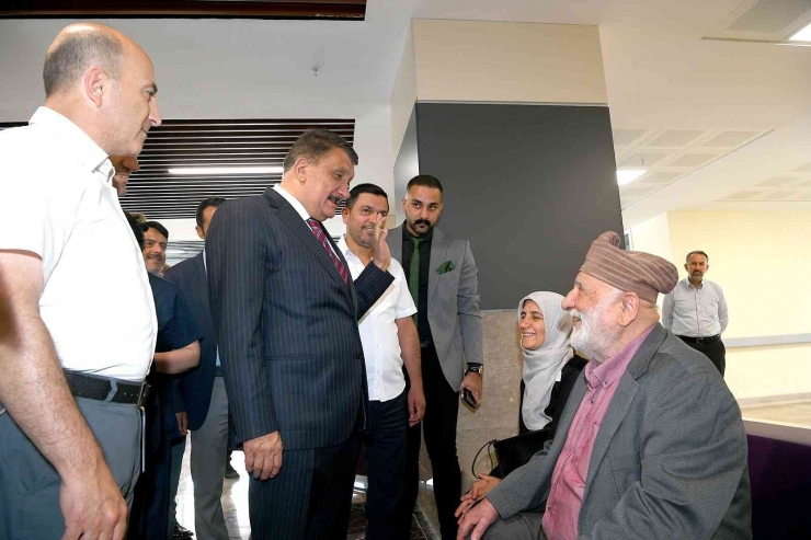 Muhtarlardan Başkan Gürkan’a Hastane Teşekkürü