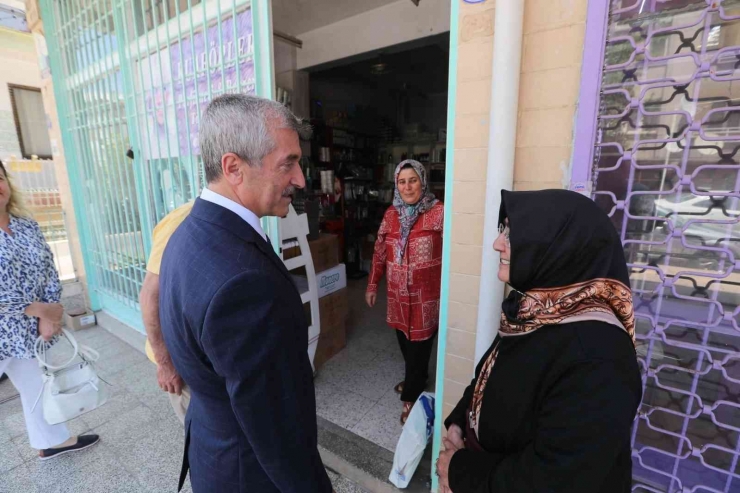 Tahmazoğlu Esnaf Ve Vatandaşlarla Bir Araya Geldi