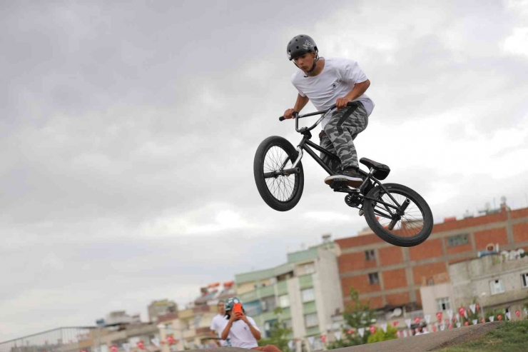 Türkiye’nin, Uluslararası Standarda Uygun İlk Ve Tek Pump Track Parkı Açıldı