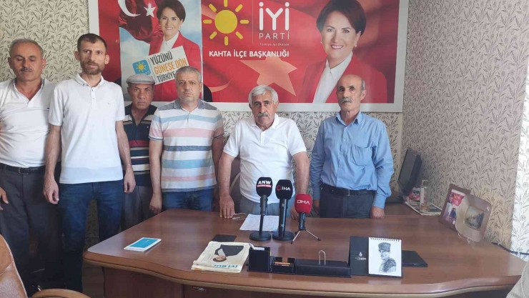 İyi Parti Kahta İlçe Teşkilatı İstifa Etti