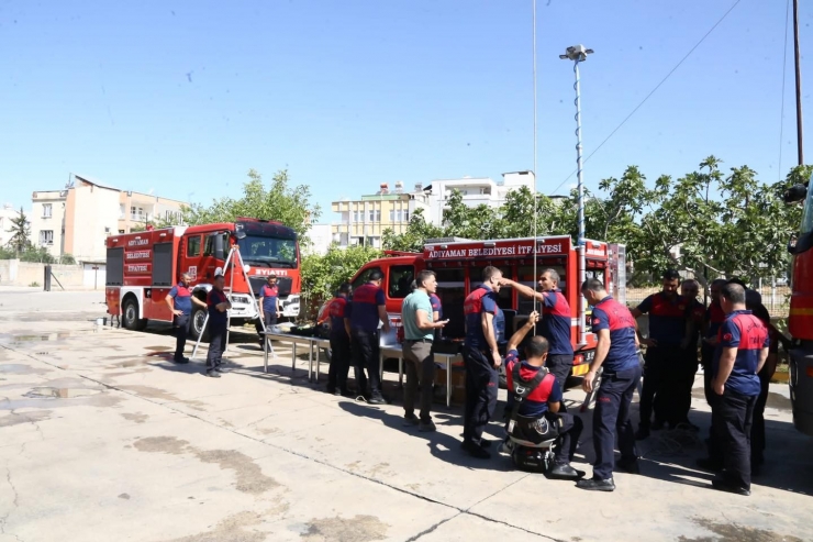 İtfaiye Filosuna Yeni Araçlar Eklendi