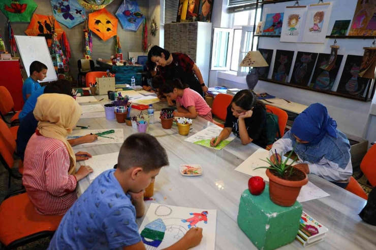 Gaziantep Sanat Akademisi’nde Çocuk Sanat Kursları Başladı