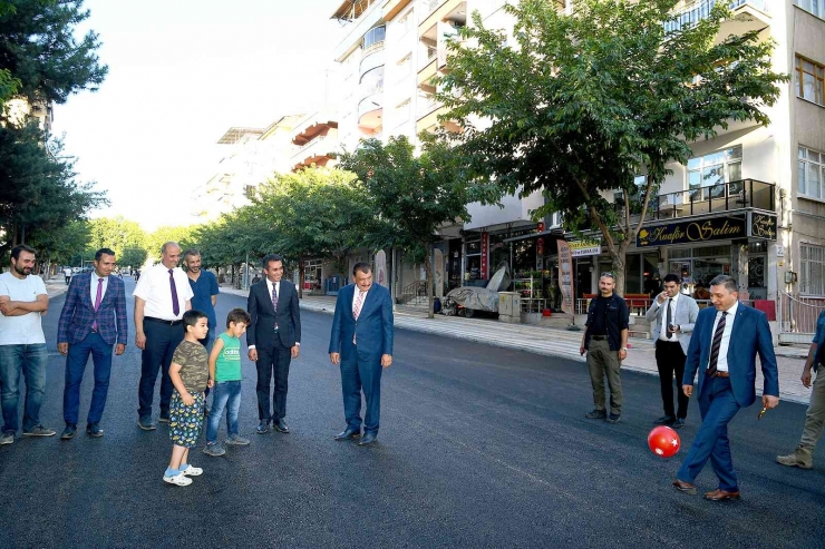 Gürkan İpek Caddesi’nde İncelemelerde Bulundu