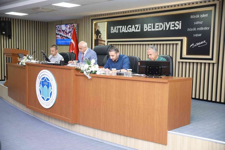 Battalgazi’de Temmuz Ayı Meclis Toplantısı Yapıldı