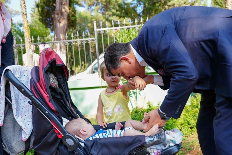 Başkan Fadıloğlu, Şehitlik Ziyareti