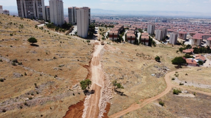 Battalgazi’de Yeni Yol Açma Çalışmaları Sürüyor