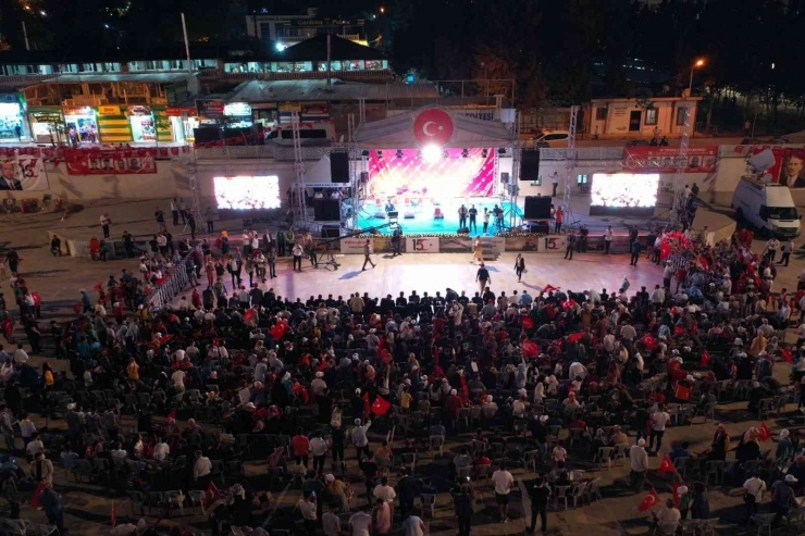 Şanlıurfa 15 Temmuz’un Yıl Dönümünde Tek Yürek Oldu