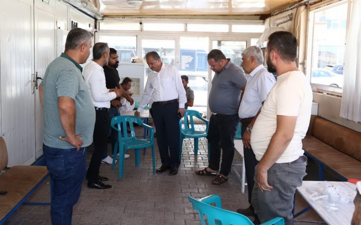Başkan Kılınç, Ziyaret Minibüs Kooperatifi Şoförleriyle Bir Araya Geldi