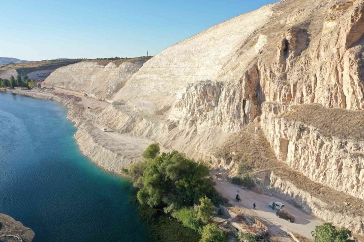 Birecik Sahil Kültür Yolunda Çalışmalar Devam Ediyor