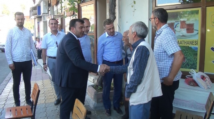 Başkan Sülük, İstanbul’dan Gelen Heyete Hizmetlerini Gösterdi