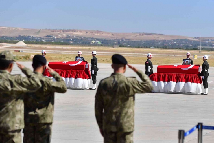 Suriye Şehitlerinin Cenazeleri Memleketlerine Gönderildi