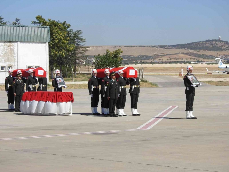 Suriye Şehitlerinin Cenazeleri Memleketlerine Gönderildi