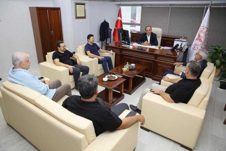 Güder’den İl Sağlık Müdürü Berk’e Hayırlı Olsun Ziyareti