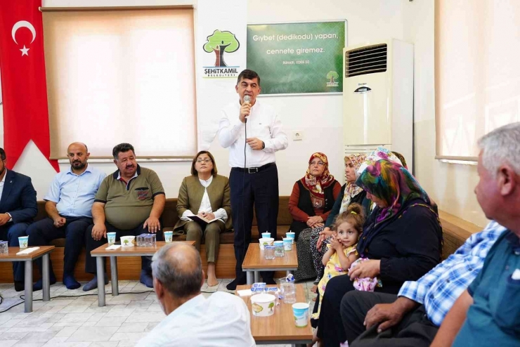 Kirazoğlu, Şahin Ve Fadıloğlu Kırsal Mahalleleri Ziyaret Etti