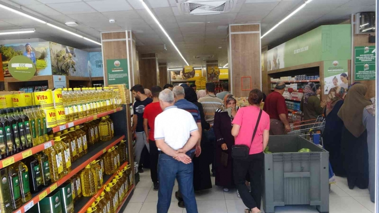 Tarım Kredi Kooperatif Marketlerde İndirim Yoğunluğu