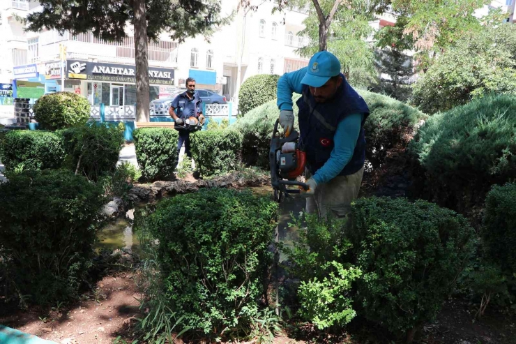 Haliliye’de Park Yapım Çalışmaları Sürüyor