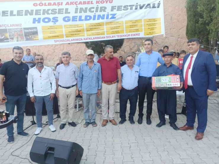 Gölbaşı İlçesinde İncir Festivali Düzenlendi