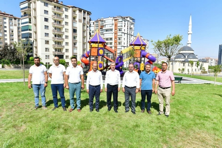 Şehit Ramazan Günaydın Parkına Modern Donatılar