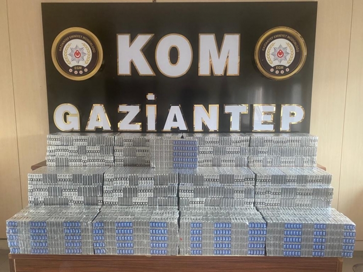 Gaziantep’te Kaçak Sigara Ve Akaryakıt Operasyonu: 2 Gözaltı