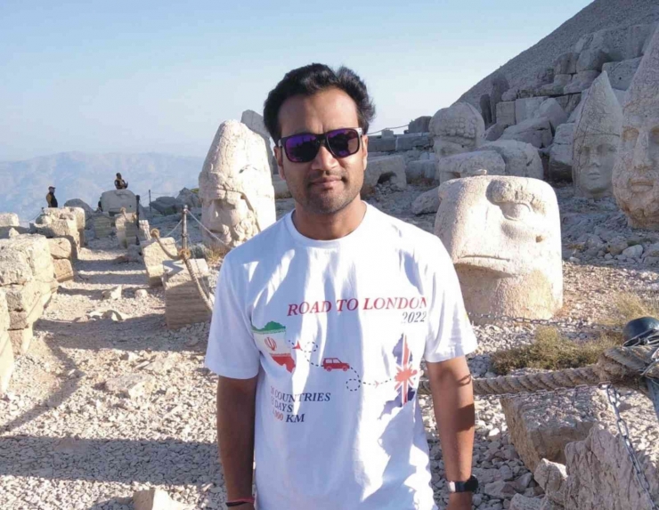 Hintli Turistler Nemrut Dağı’nda