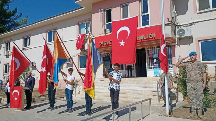 Dicle’de 30 Ağustos Zafer Bayramı Coşkuyla Kutlandı