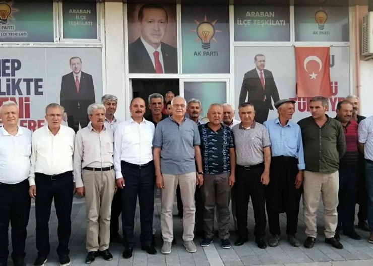 Milletvekili Erdoğan’dan Araban’a Ziyaret