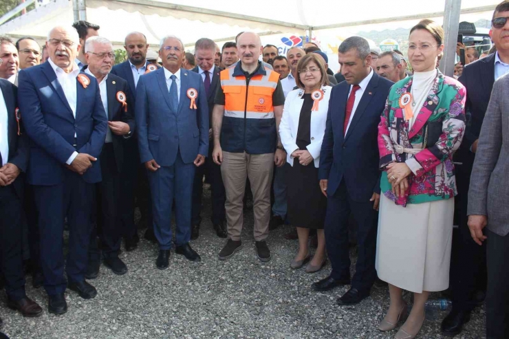 Nurdağı-gaziantep Yolunun Temeli Atıldı