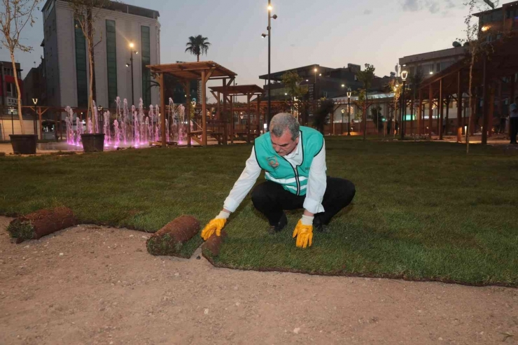 Şanlıurfa Kızılay Meydanı Çalışmalarında Sona Gelindi