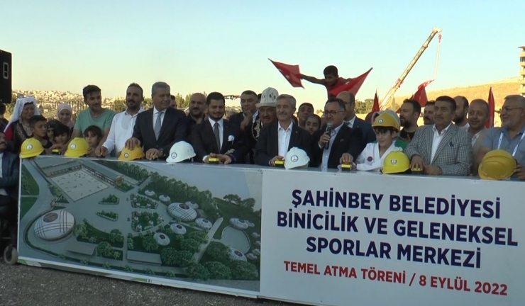Binicilik Ve Geleneksel Sporlar Merkezi’nin Temeli Atıldı