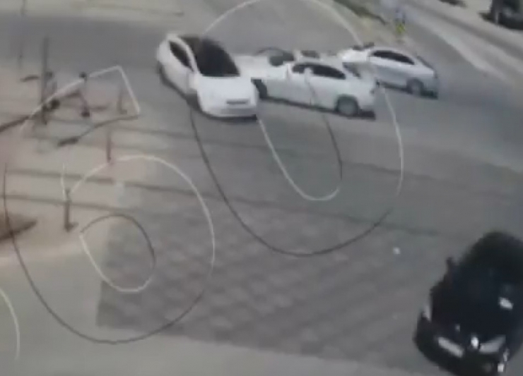 Gaziantep’teki Trafik Kazaları Kameralarda