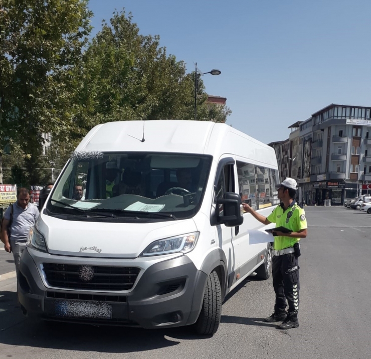 Malatya’da Okul Servislerine Sıkı Denetim