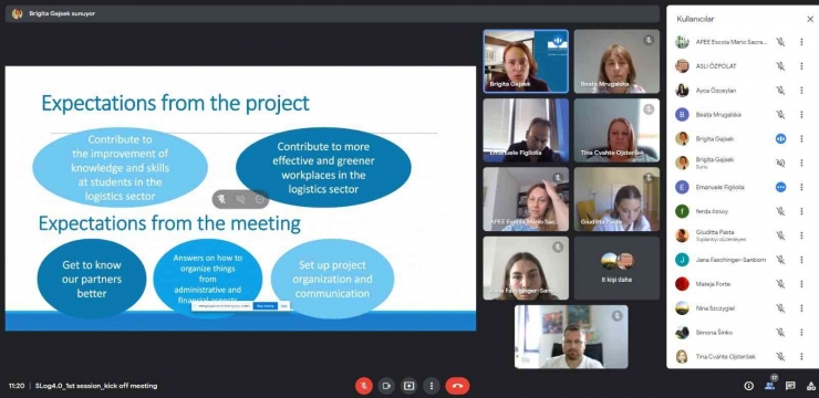 Lojistik Projesinin İlk Toplantısı Gerçekleşti