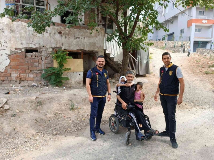 Engellinin Çalınan Akülü Aracı Polis Ekiplerince Bulundu