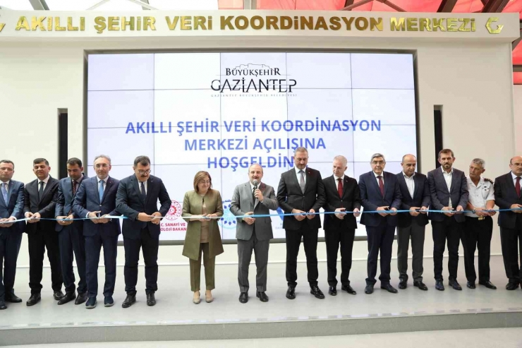 Gaziantep’te Akıllı Şehir Ve Koordinasyon Merkezi