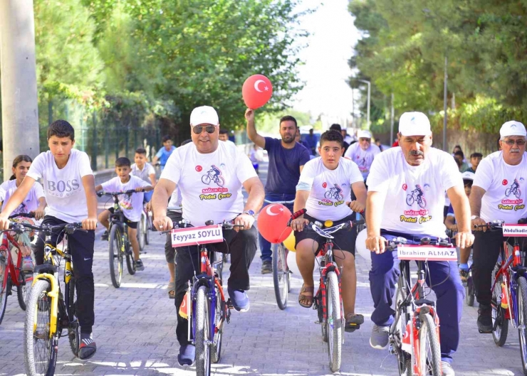 Ceylanpınar’da Sağlık İçin Pedal Çevrildi