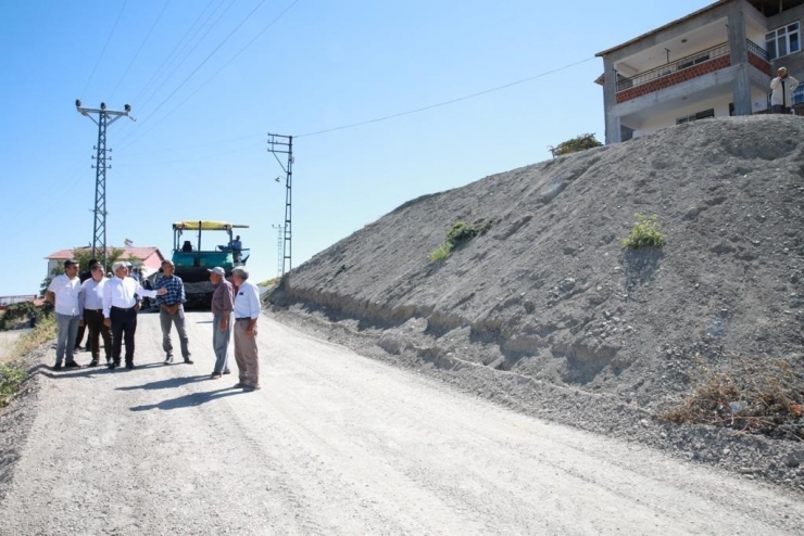 Orduzu’da 5 Sokağa Daha Sıcak Asfalt