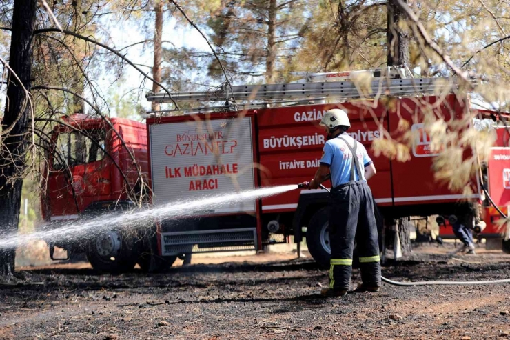 Gaziantep İtfaiyesi 24 Saat Görev Başında