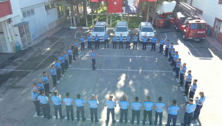 Gaziantep İtfaiyesi 24 Saat Görev Başında