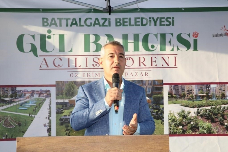 Battalgazi’de Gül Bahçesi Hizmete Açıldı