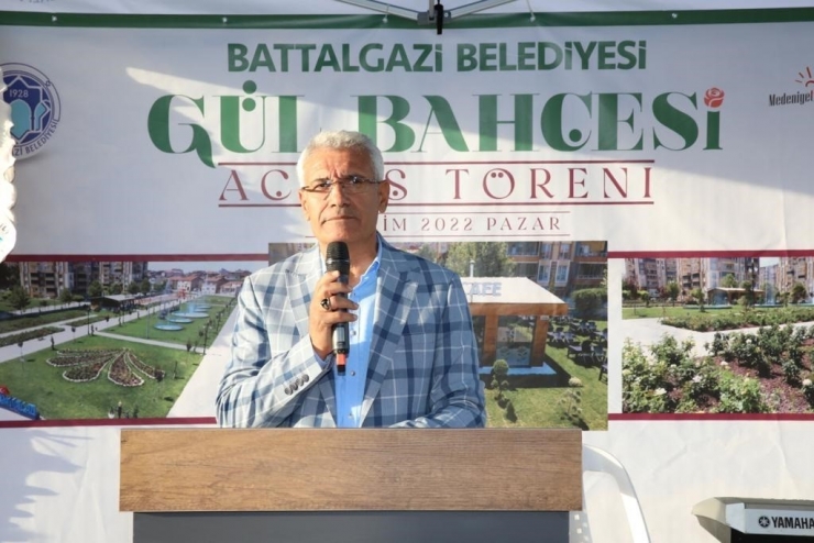 Battalgazi’de Gül Bahçesi Hizmete Açıldı