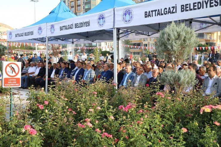 Battalgazi’de Gül Bahçesi Hizmete Açıldı