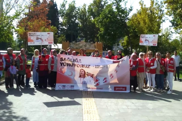 Adıyaman’da Dünya Yürüyüş Günü Etkinliği