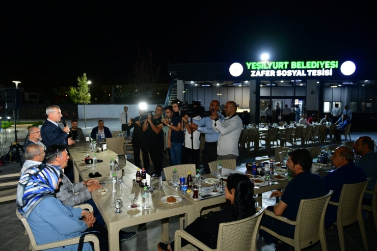 Yeşilyurt Zafer Sosyal Tesisleri Tamamlandı