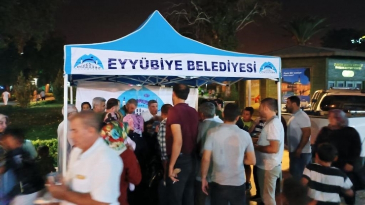 Eyyübiye’de Binlerce Vatandaşa İkramda Bulunuldu