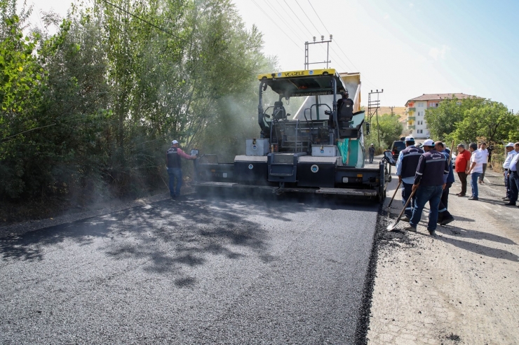 Battalgazi’de 2022 Sıcak Asfalt Serim Yılı Oldu