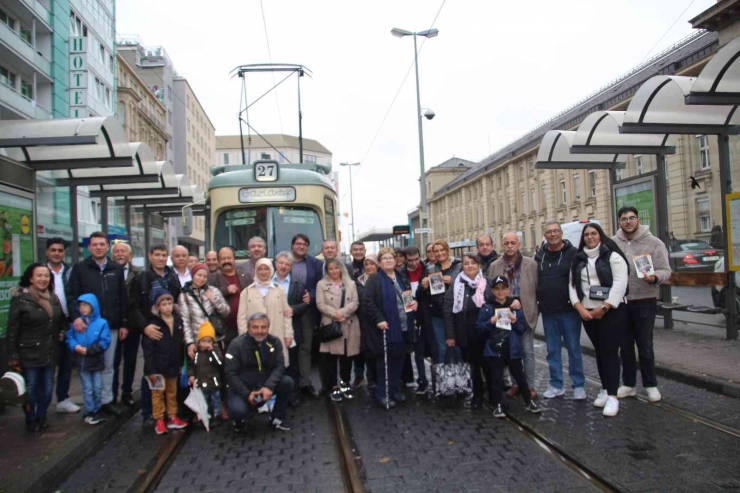 Frankfurt’ta Gaziantep Tramvayı