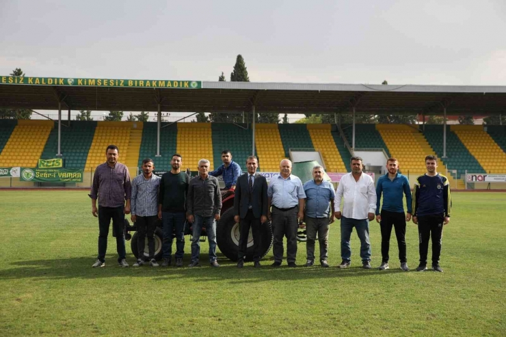 Atatürk Stadyumu’nda Bakım Çalışmaları Başladı