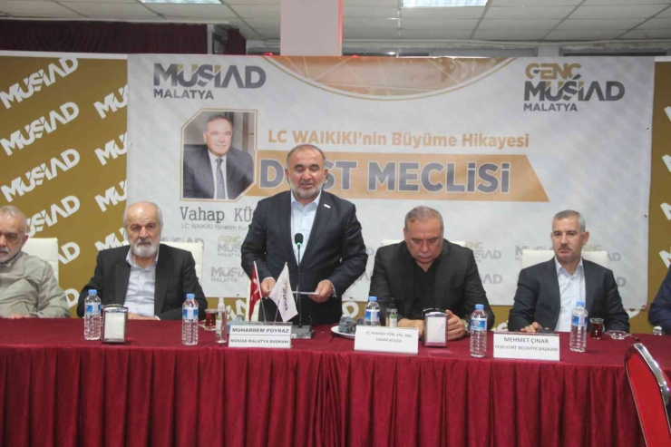 İş Adamı Vahap Küçük, ’dost Meclisi’nin Konuğu Oldu