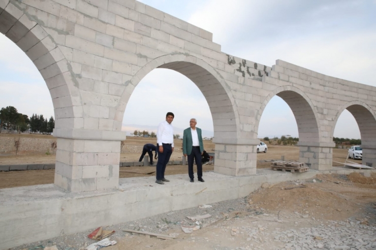 Malatya’nın İlk Sahil Parkı Projesi Tüm Hızıyla Sürüyor